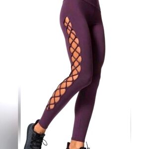 Alo black yoga interlace leggings